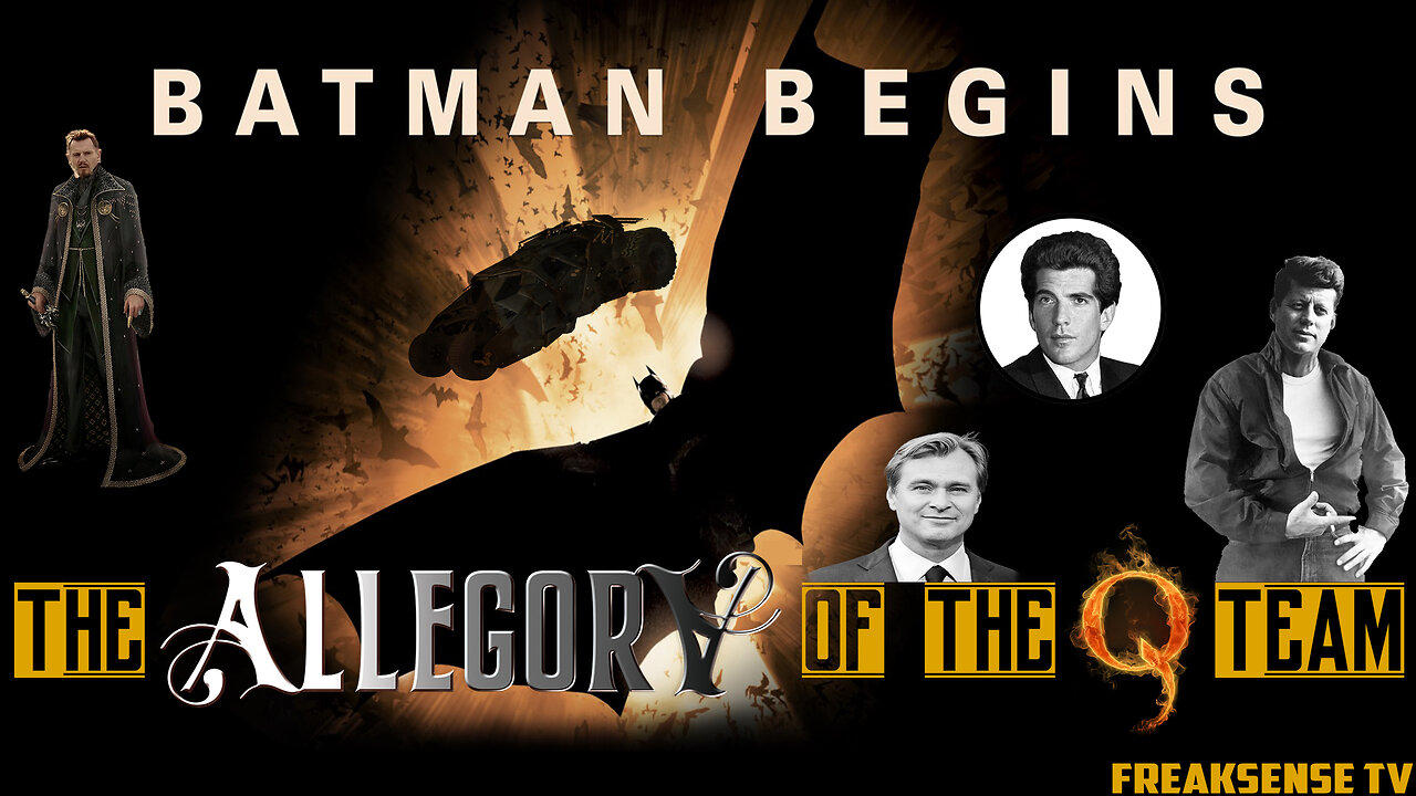 Christopher Nolan’s Batman Begins ~ The Allegory of JFK Jr. & How the Q Team Began...
