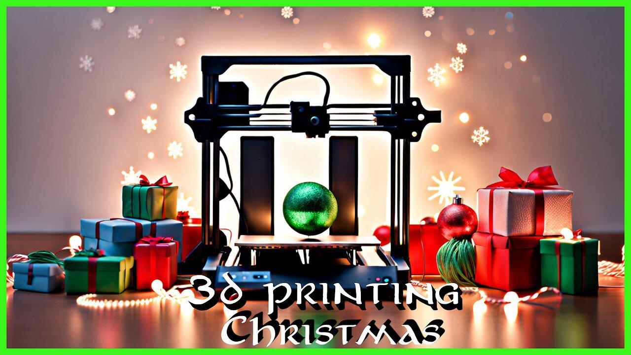 "Printing Christmas, Printing Christmas, fa-la-la"