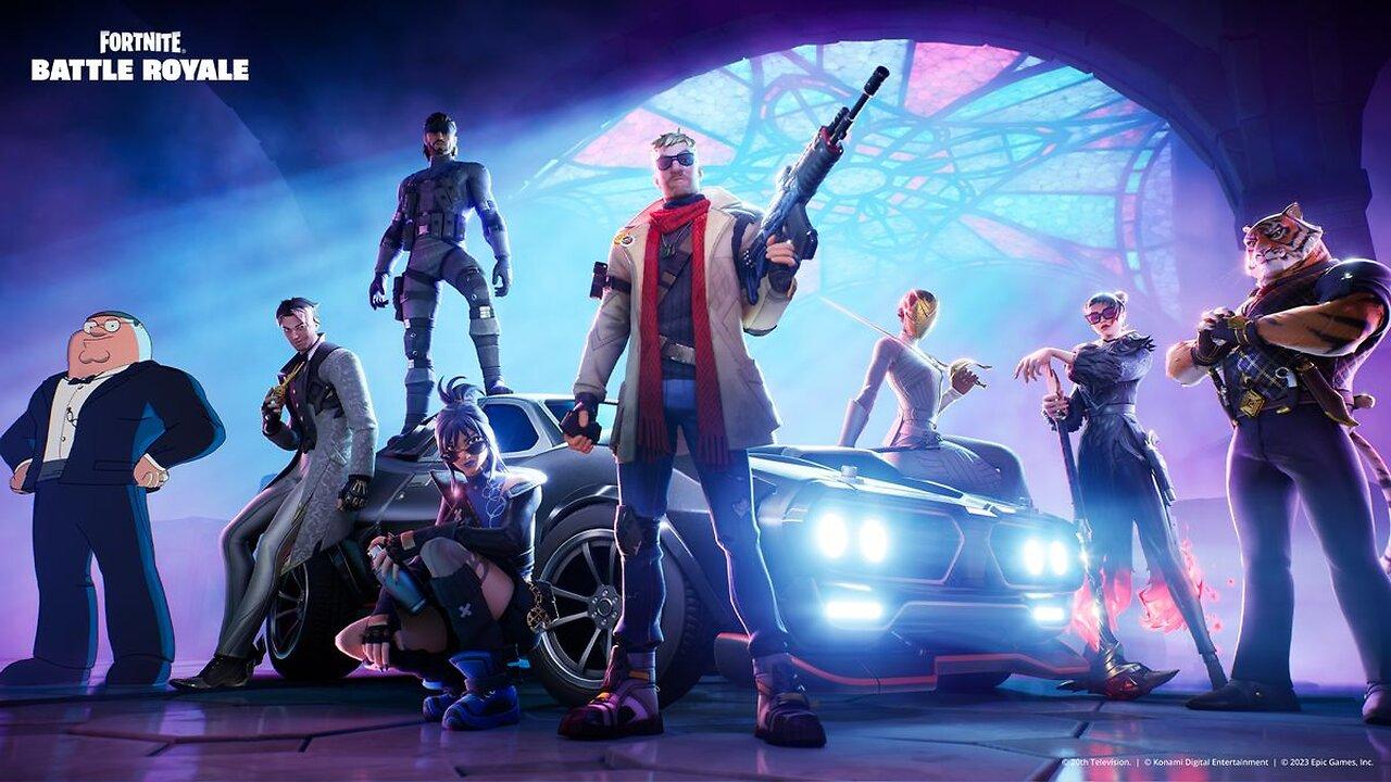 Late Saturday Night Chapter 5 Fortnite Racing with my Brother from Another Mother!!!