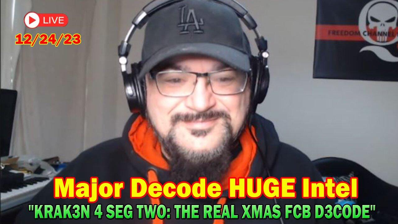 Major Decode Update Today Dec 24 "Major One News Page VIDEO