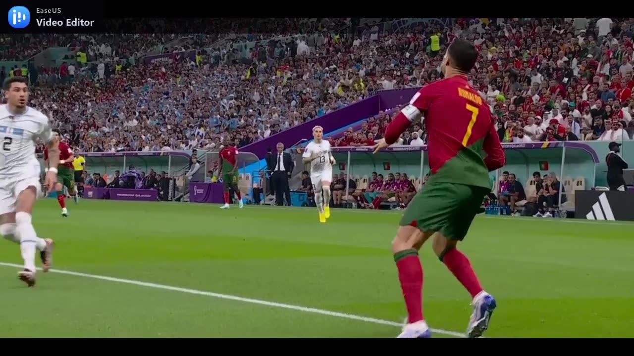 BRUNO DOUBLE the difference_ Portugal v Uruguay _ FIFA World Cup Qatar 2022