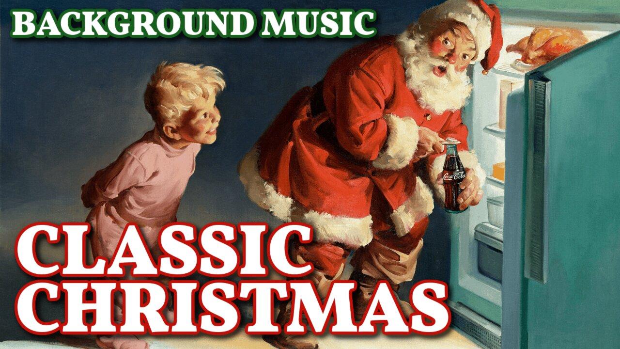 Classic Christmas | Yule Log, 50's and 60's, Holiday Jazz, Christmas Vibes, Home Alone!