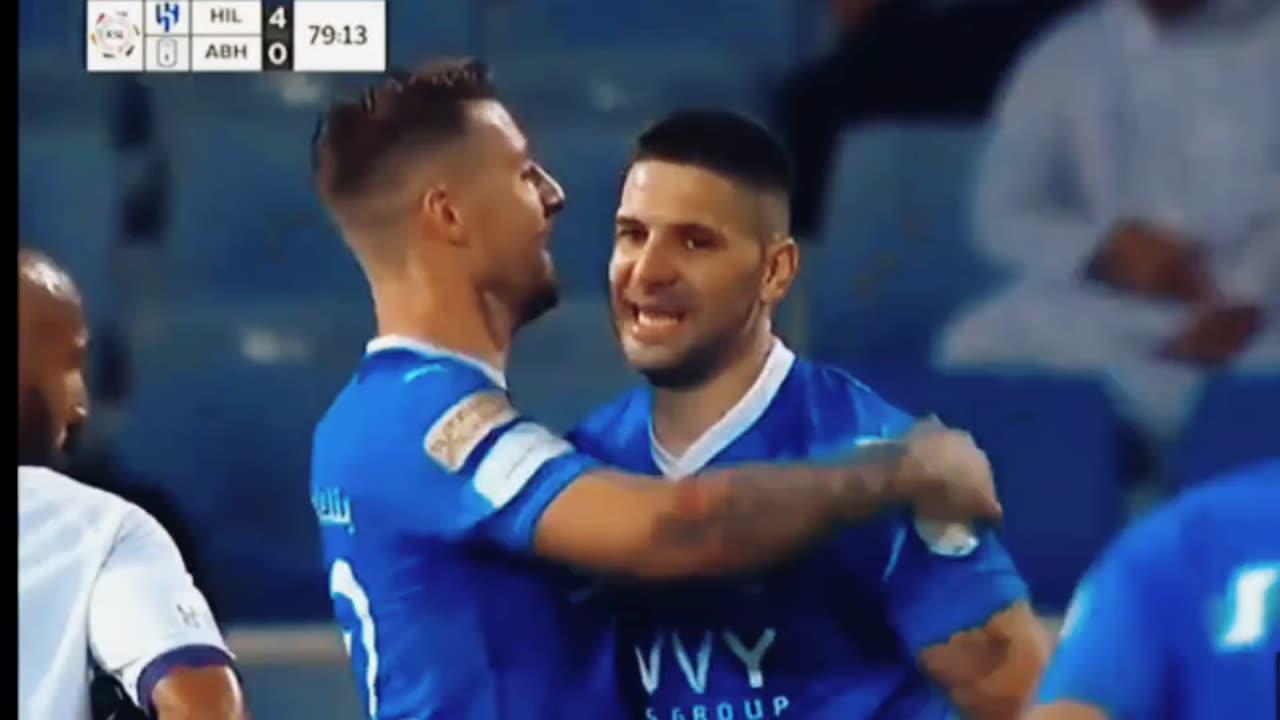 Al hilal vs abhab football highlight