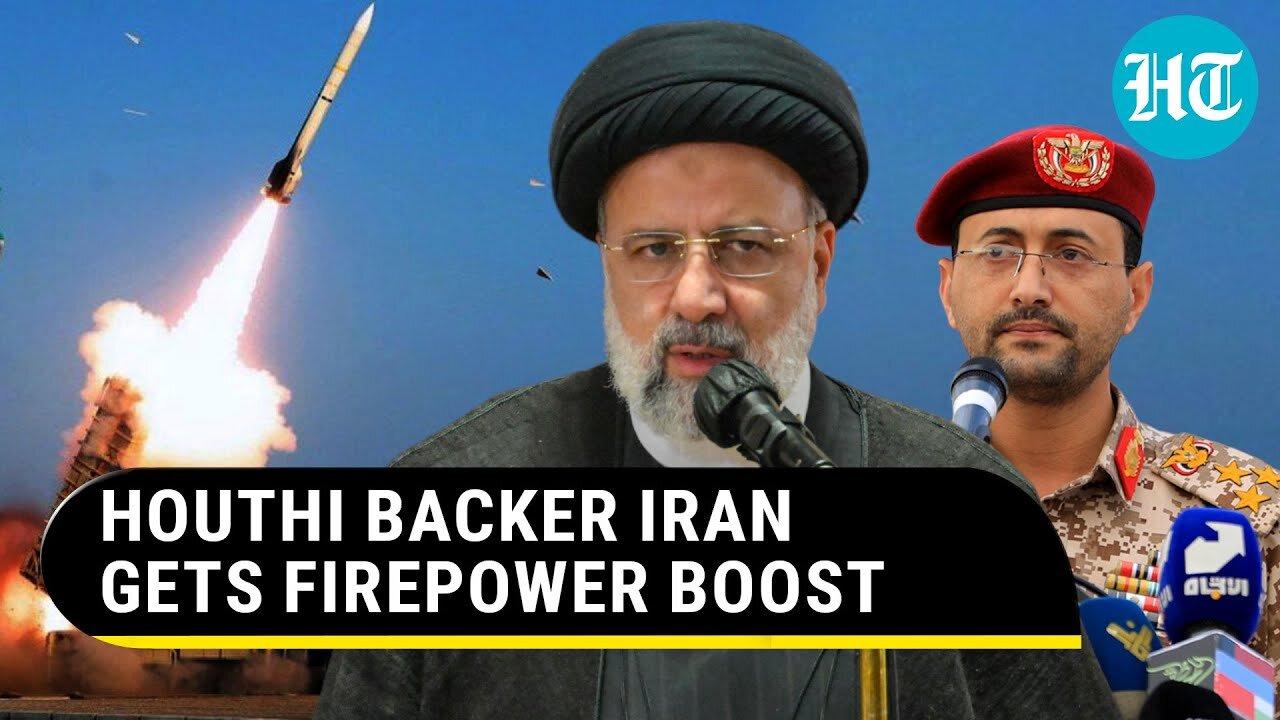 Iran Unveils New Drones After Attack Near India | Houthi Backer Unveils Missiles, Choppers | Watch