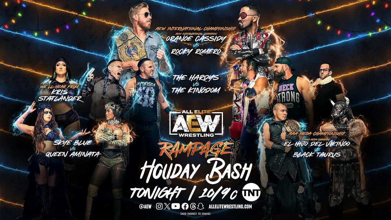RoH Dec 21st Rampage Holiday Bash Dec 22nd Watch Party/Review (with Guests)