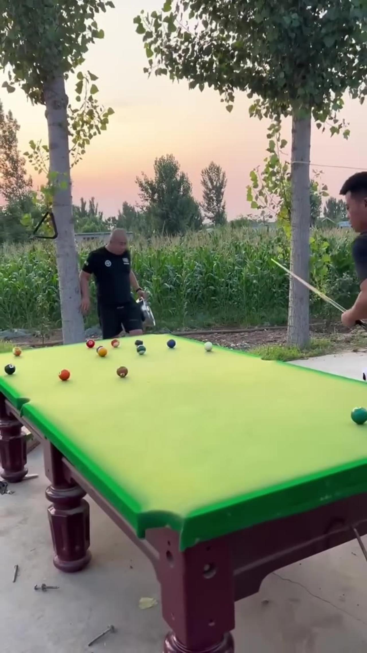 Funny Video Billiards million views