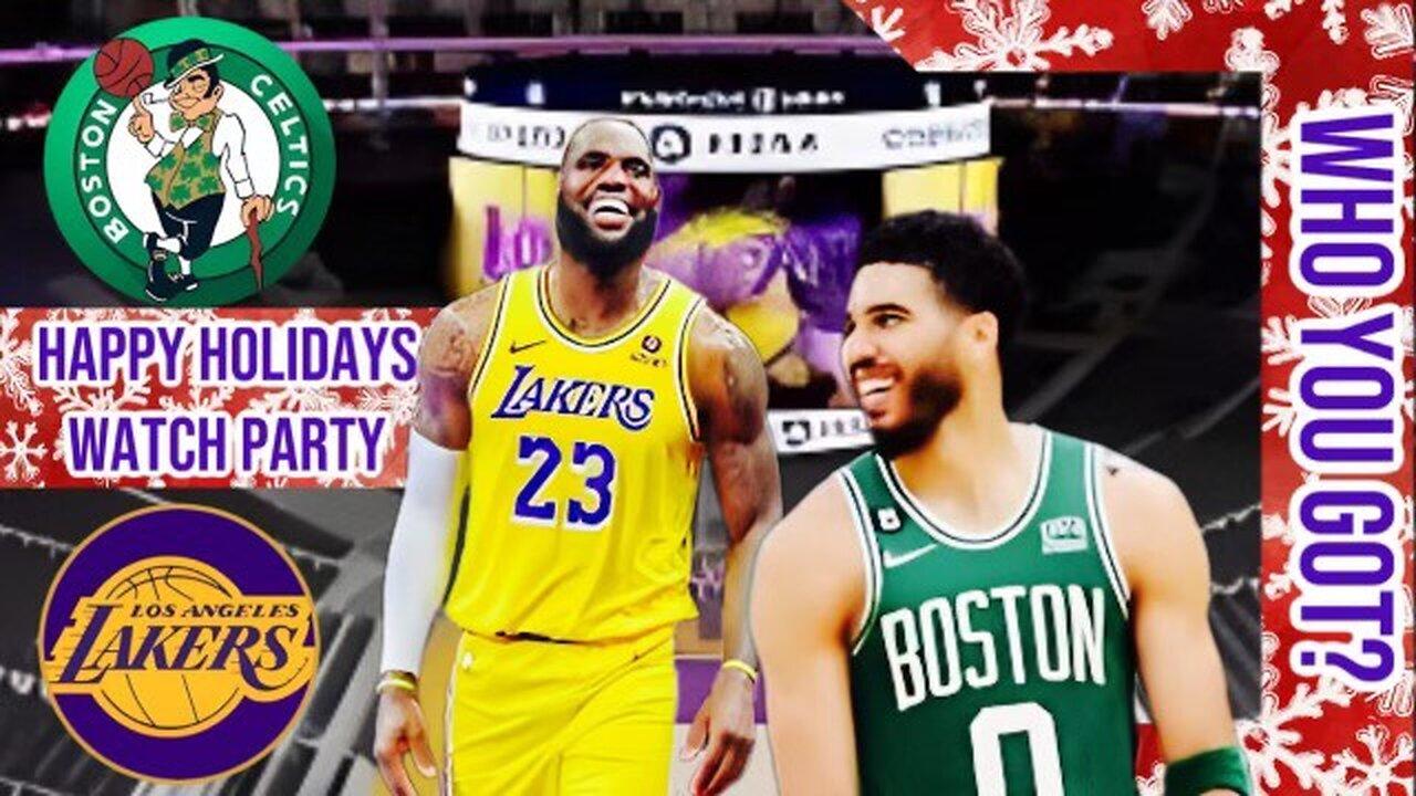 Boston Celtics vs LA Lakers | Play by Play/Live Watch Party Stream | NBA 2023 Christmas Day Game