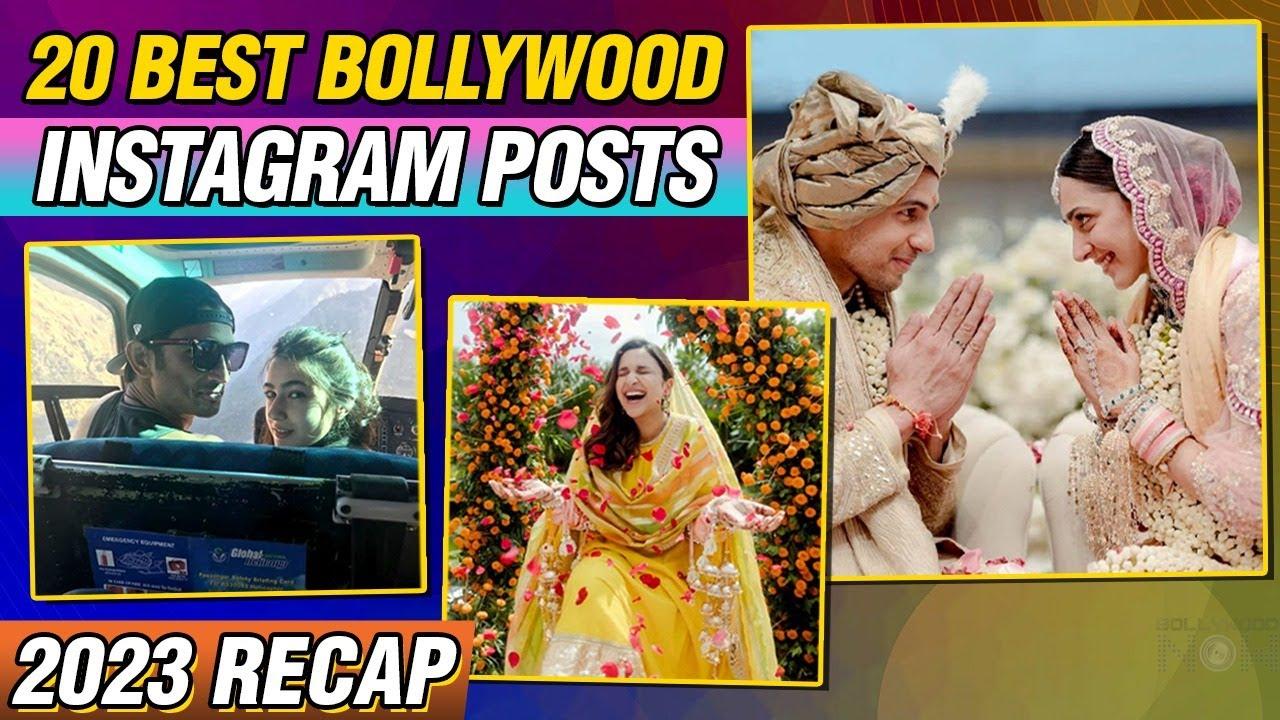 Top 20 Bollywood Instagram Posts In 2023 Sidharth Kiara Wedding, Ranbir With Raha, Deepika Oscars and More