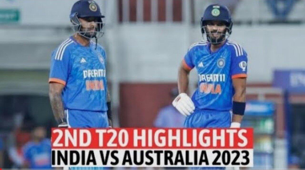 INDIA VS Australia 2ND T20 MATCH Highlights  #t202023 #t20 #india #cricket #highlights #australia
