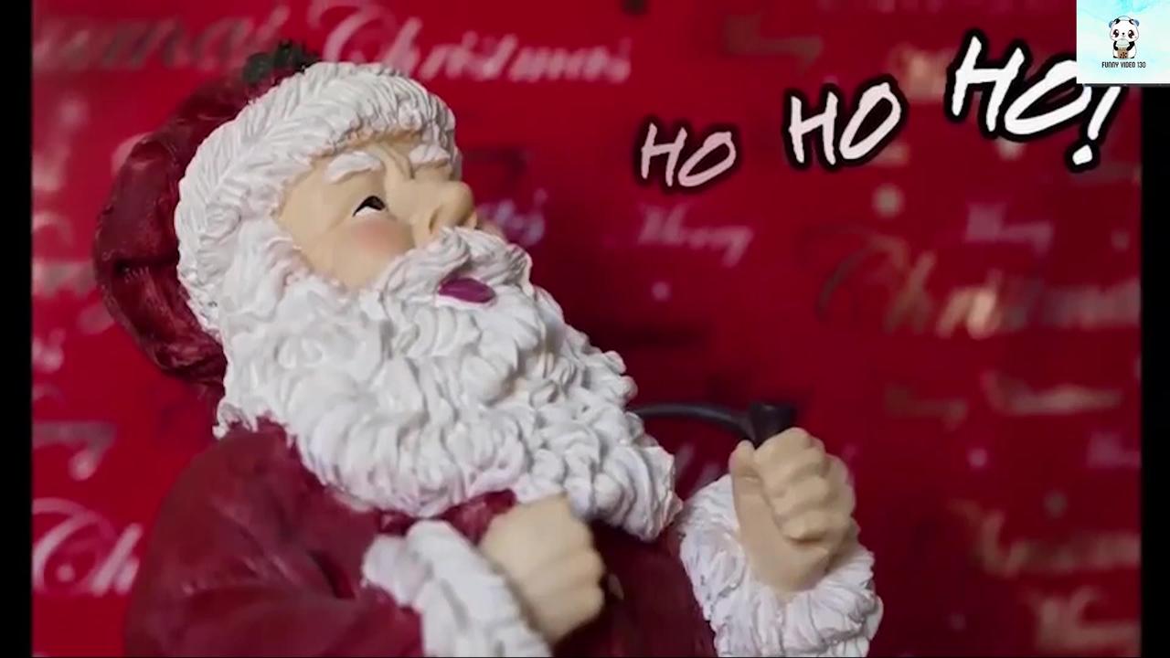 SANTA CLAUS - MERRY CHRISTMAS - FUNNY VIDEO - NEVER SEEN BEFORE☃︎🎅🎄❄️☃️🎁🦌
