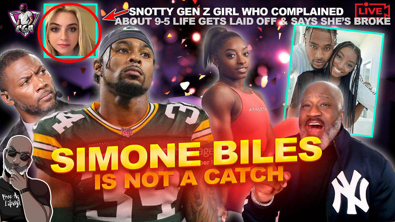 SIMONE BILES IS NOT A CATCH: Her Husband Under Fire By Sistas & S*mps For Not Bowing Down To Wife