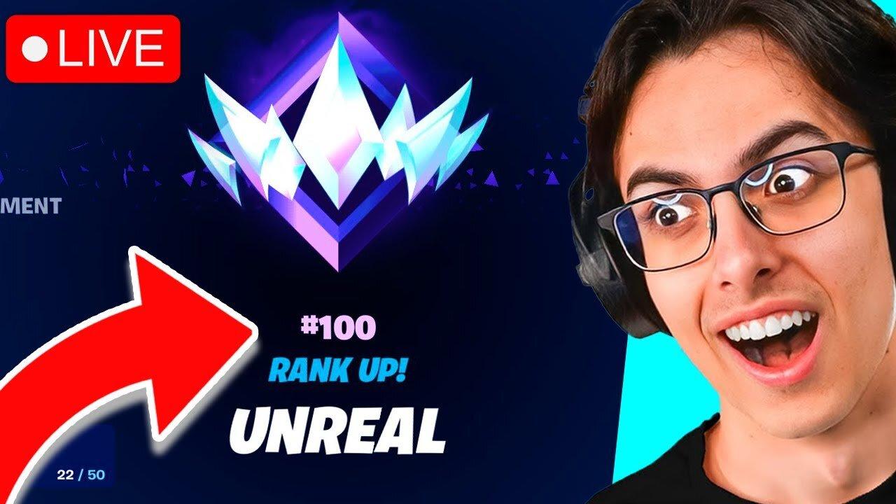 🔴LIVE! - I FINALLY HIT UNREAL... #1 Unreal - One News Page VIDEO