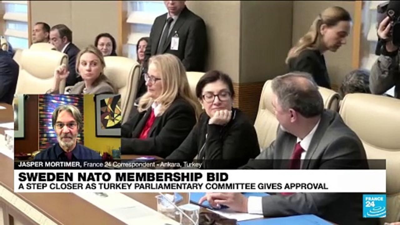 Sweden closer to NATO membership after Turkish parliamentary committee vote