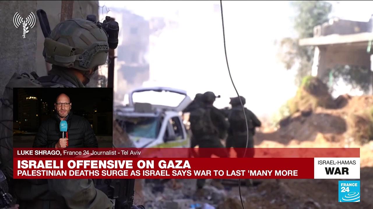 'Gazan health authorities have revised their death toll upwards to over 21,000 now'