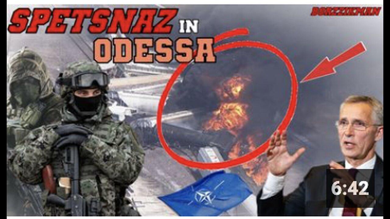 Russian Spetsnaz Derailed A Military Train With NATO Weapons In ODESSA Oblast!