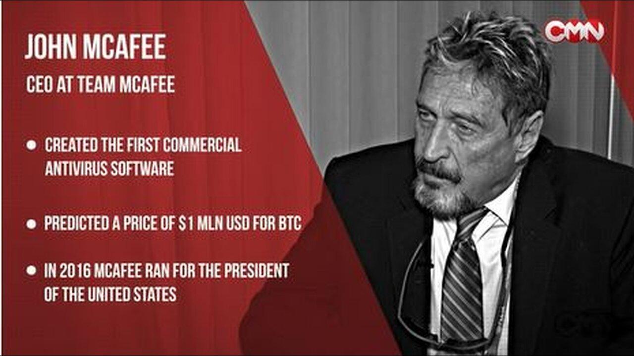 John McAfee about crypto Banks will disappear, and they know this