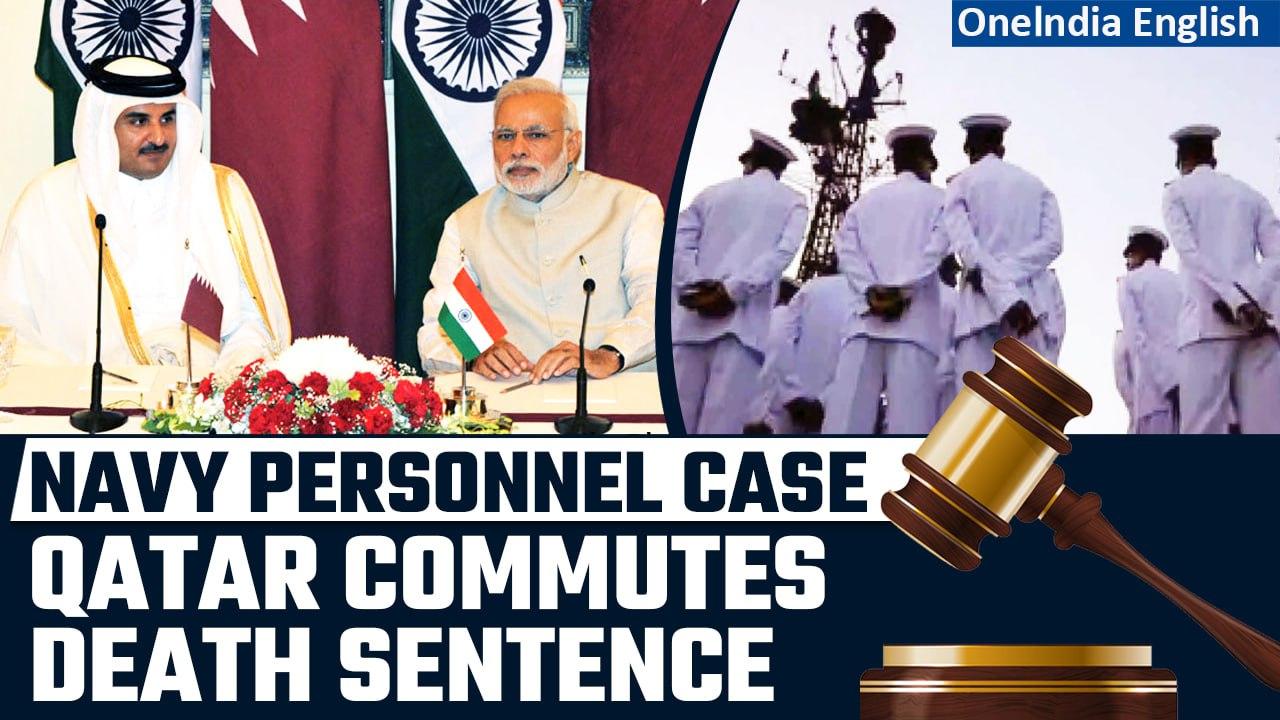 Commuted! Death Sentence Reduced to Jail term for 8 Indian Ex-Navy Personnel in Qatar| Oneindia