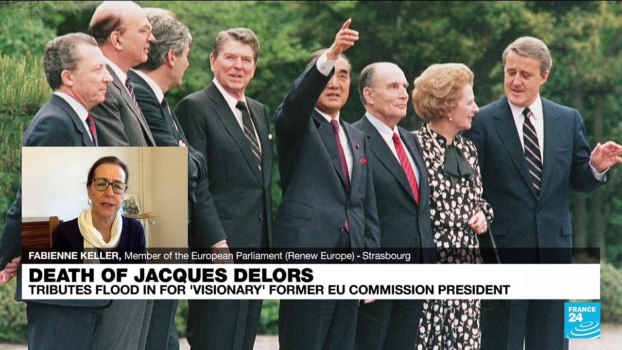 Tributes pour in for Jacques Delors, 'architect' of the modern EU