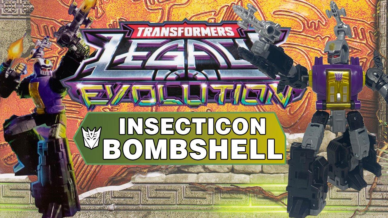 Insecticon Bombshell - Transformers Legacy Evolution - Unboxing and Review