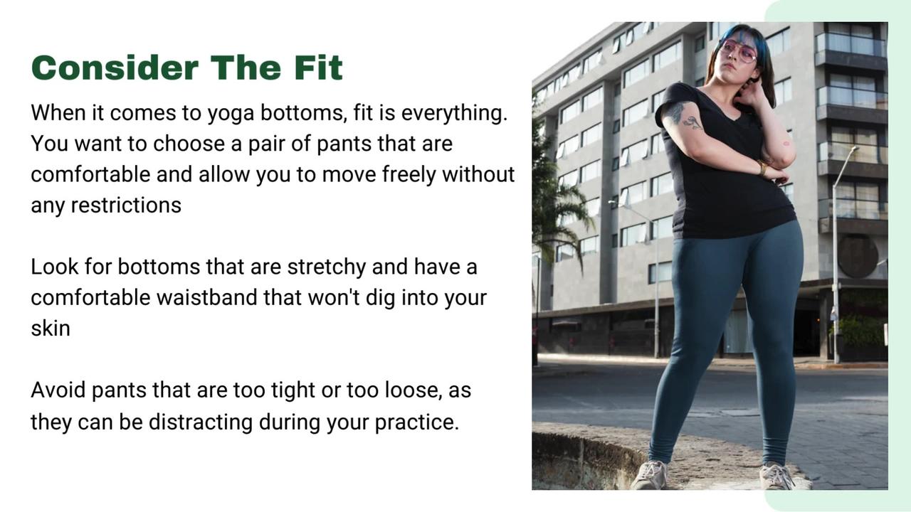 Importance of Choosing the Right Outfit for Your Yoga Practice