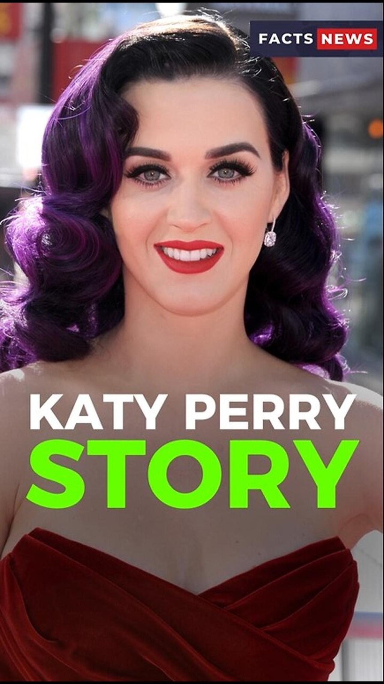 Katy Perry Story #factsnews #shorts