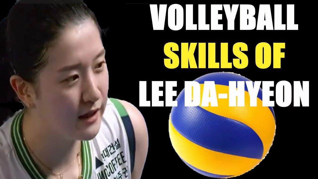 The Volleyball Skills of LEE DAHYEON One News Page VIDEO