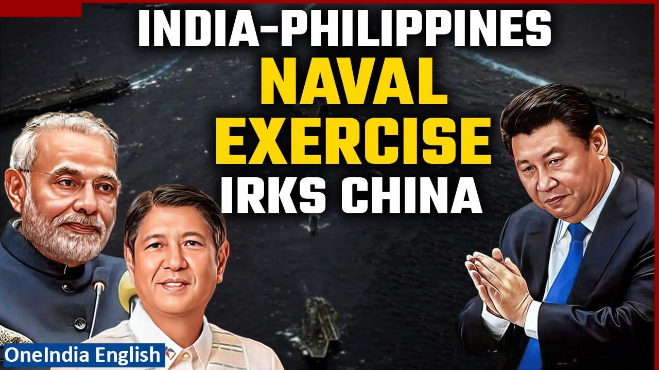 Watch Why is China Objected to India's Joint Naval Drills with Philippines Navy| Oneindia News
