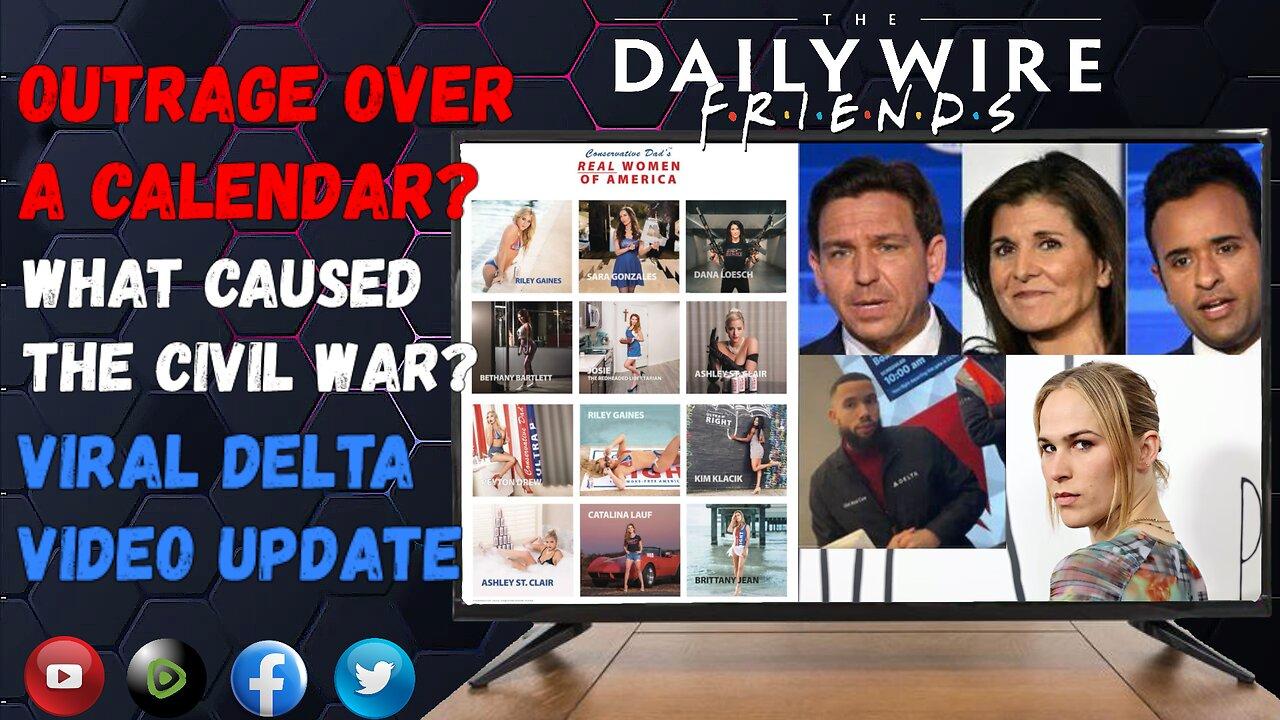 EPS 85: Outrage Over A Calendar / What Caused The Civil War? Viral Delta Airline Video Update