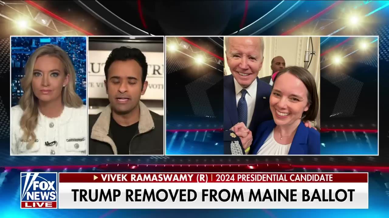 Ramaswamy doubles down on pledge after Maine bars Trump from ballot- 'Unconstitutional maneuver'