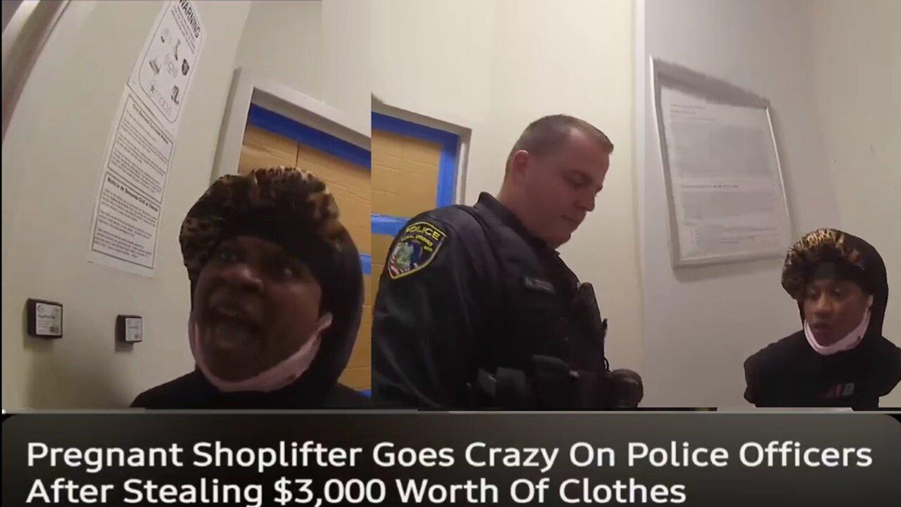Black Woman Caught Shoplifting Says She Can't Be Arrested Is Because Shes "A Black Queen"!
