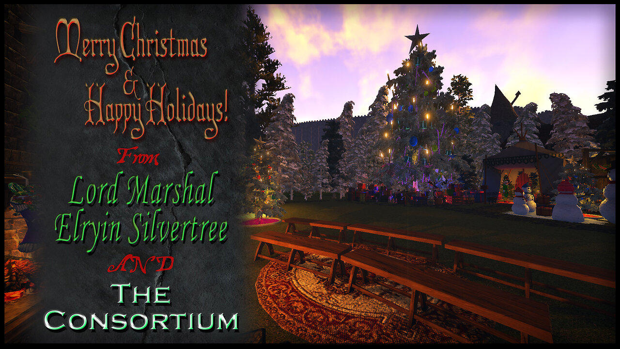 Shroud of the Avatar - The Silvertree Yule Gift Exchange & Holiday party...