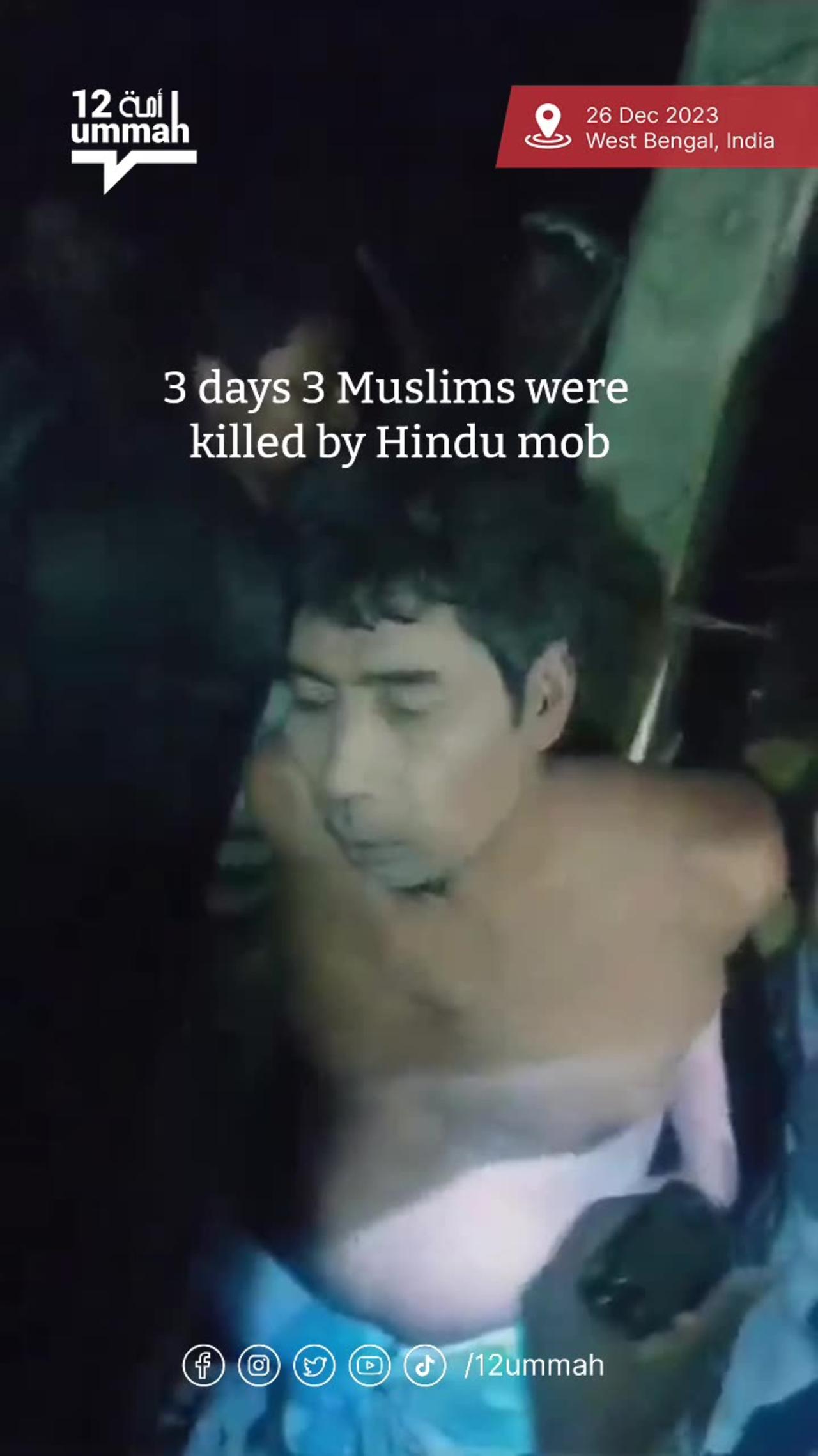 3 Muslims lynched to death in 72 hours