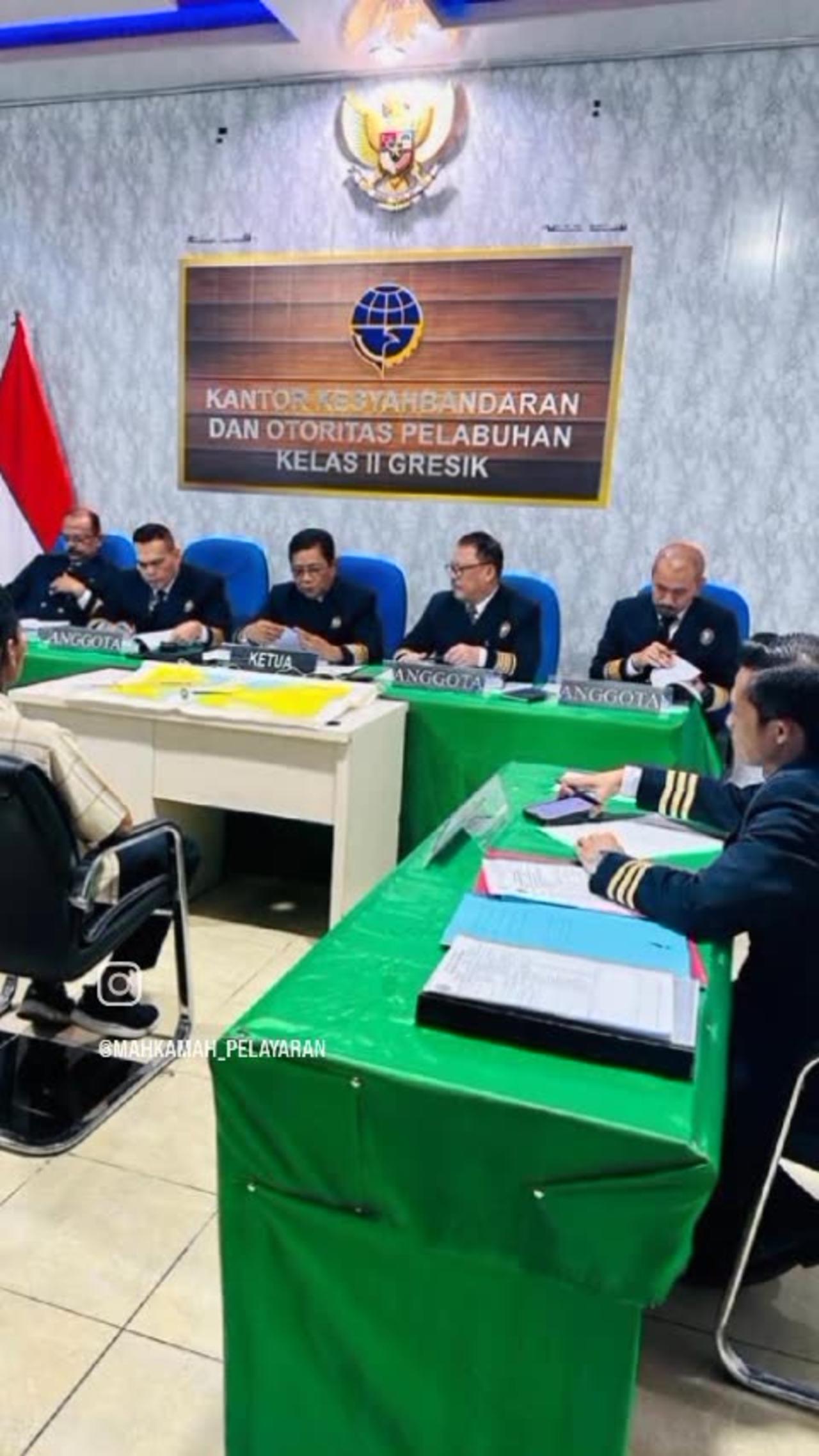 follow-up examination hearing in ship accident case