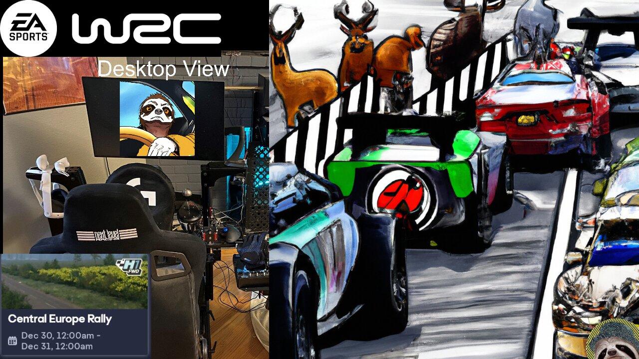 Sloth Racers Central Europe Day One #simracing #WRC #EASPORTSWRC