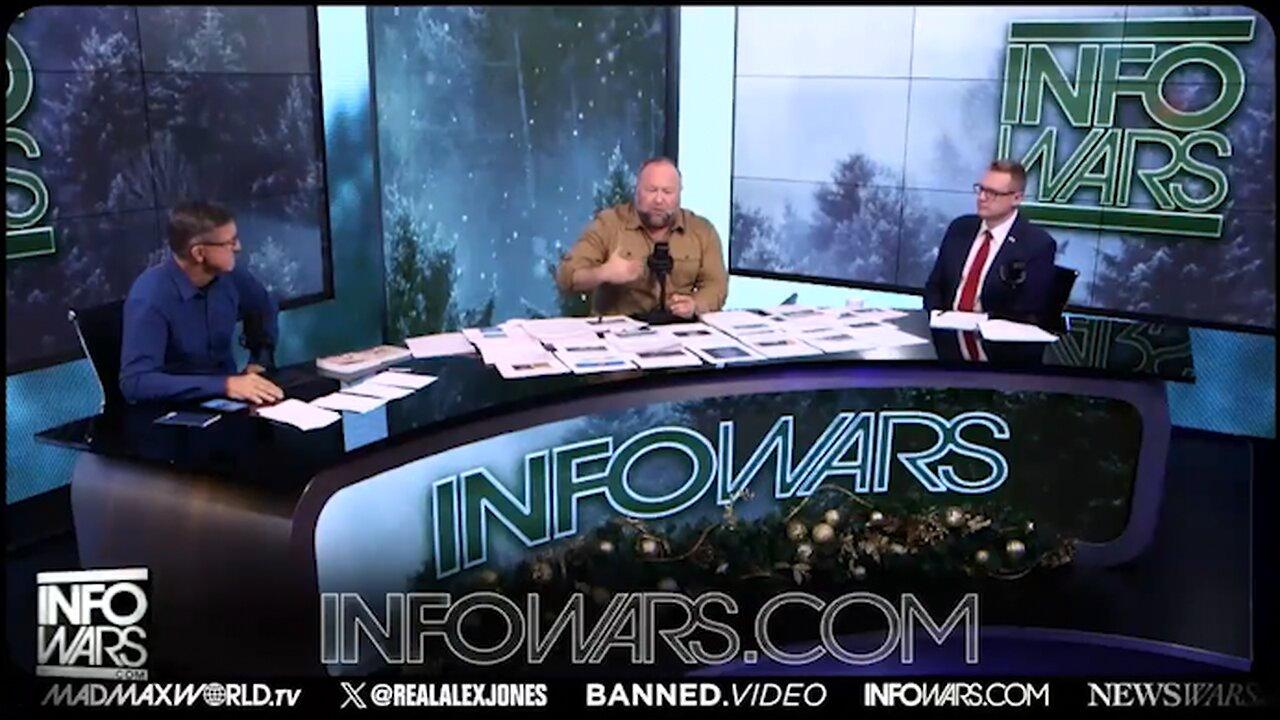 Alex Jones | "We Are Going to Help This Country March Forward to Victory." - General Flynn + "Before the Flood, t