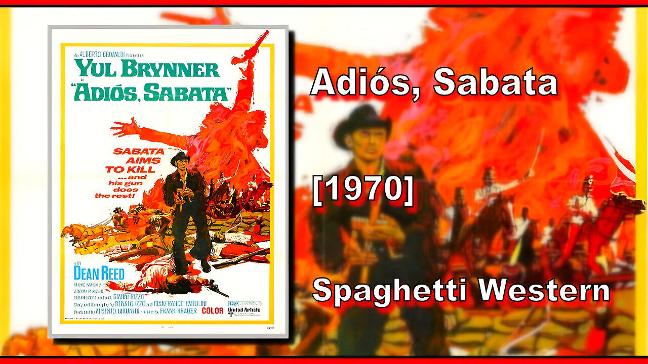 Adiós, Sabata (1970) | SPAGHETTI WESTERN | FULL MOVIE