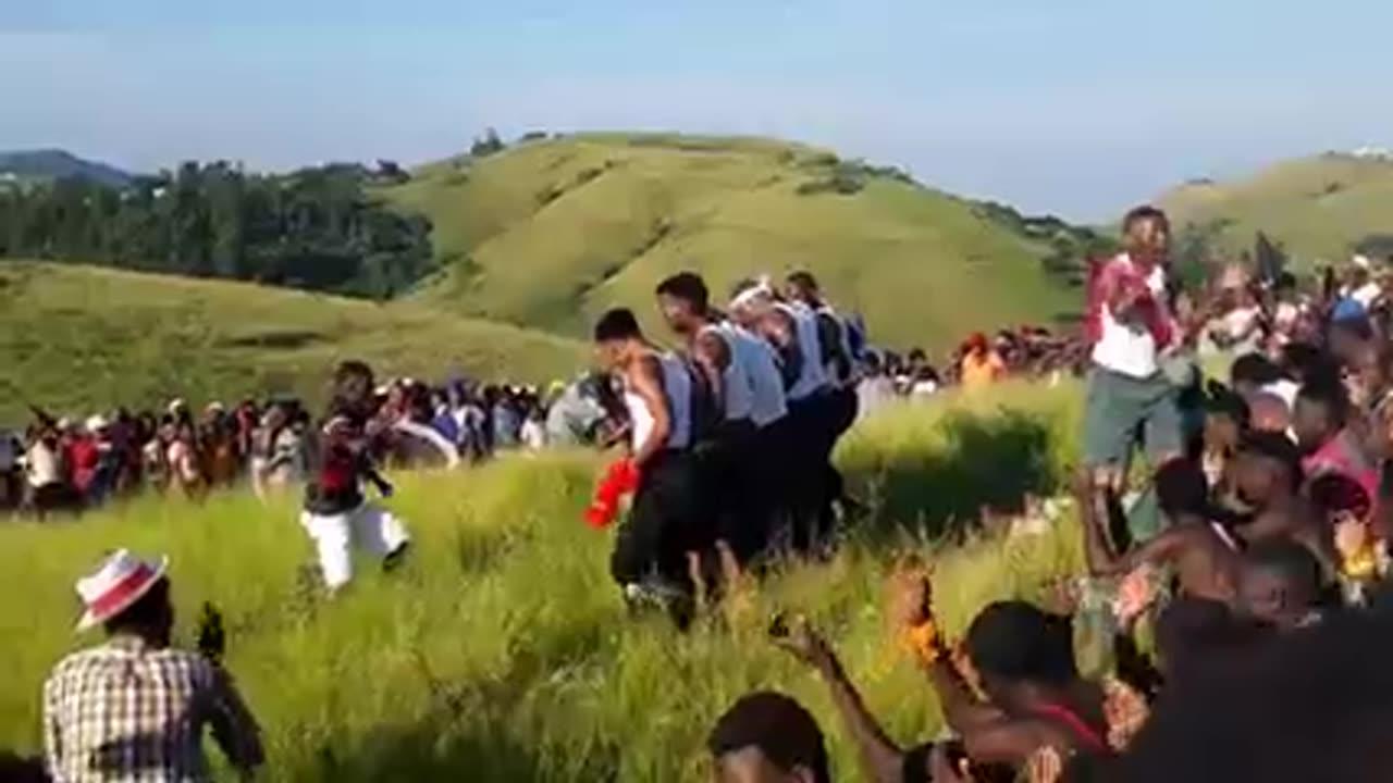 Indlamu is a traditional Zulu dance from South Africa
