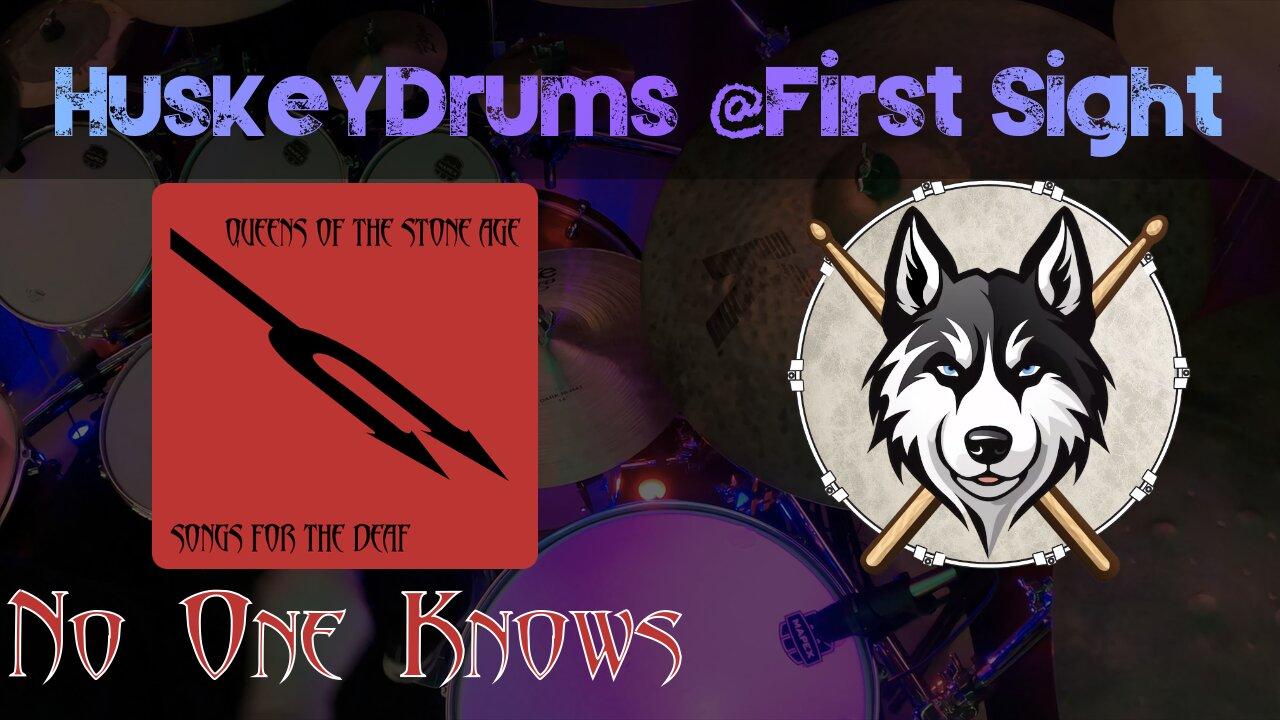 28 — Queens of the Stone Age — No One Knows — HuskeyDrums @First Sight | Drum Cover