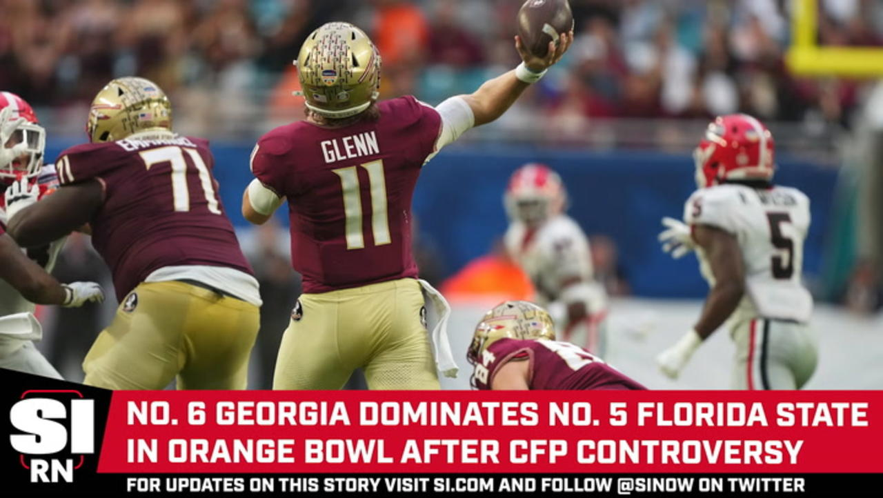 No. 6 Georgia Dominates No. 5 Florida State in Orange Bowl Following CFP Controversy