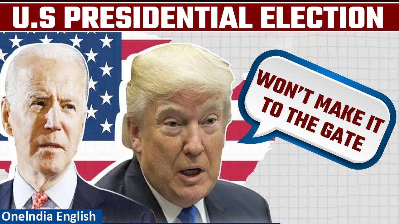 Donald Trump Predicts Joe Biden Won't 'Make It to the Gate' in U.S Presidential Election | Oneindia