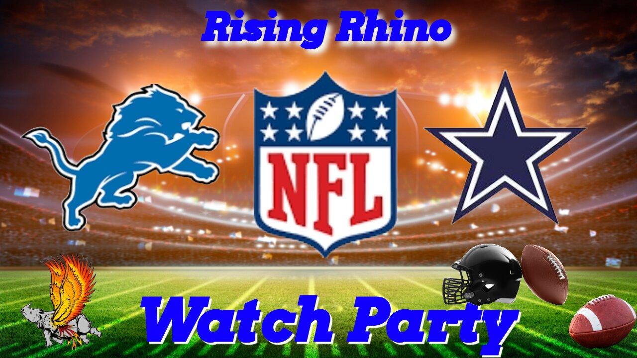 Detroit Lions Vs Dallas Cowboys WATCH PARTY and One News Page VIDEO