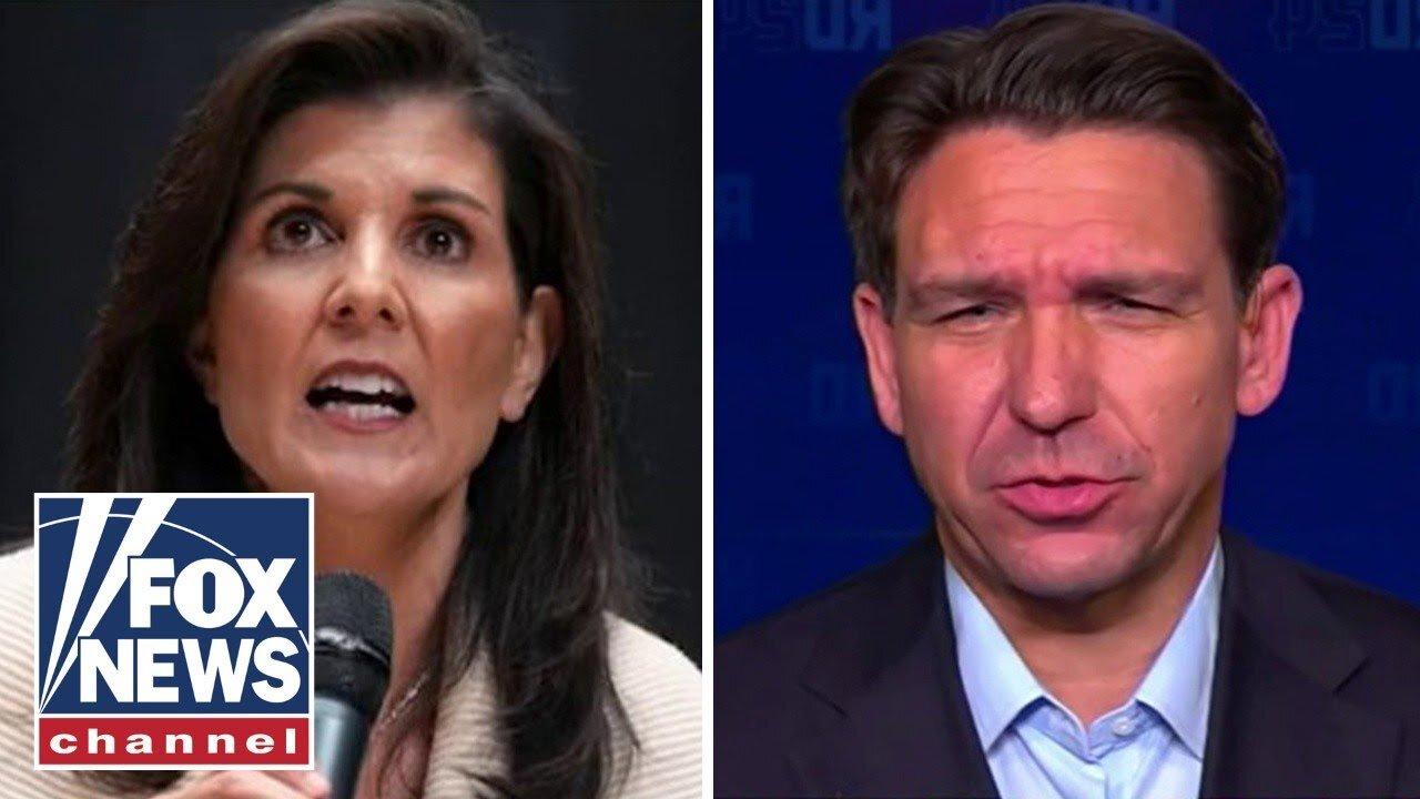Ron DeSantis: Nikki Haley is the 'darling' of 'never-Trumpers'