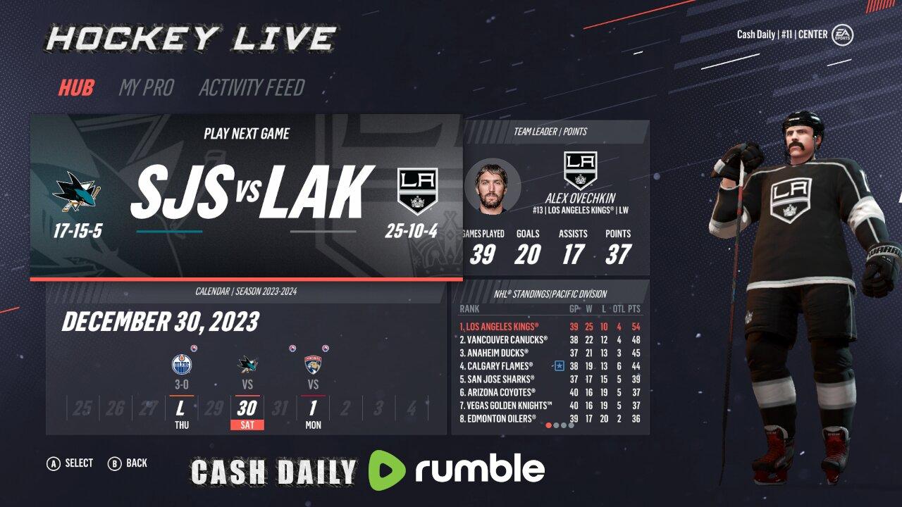HOCKEY LIVE with Cash Daily (Episode 6)