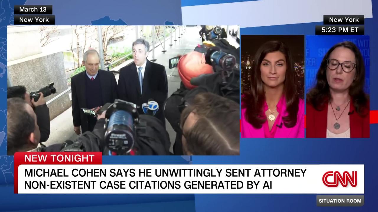 Michael Cohen says he unwittingly sent attorney non-existent case citations generated by Al