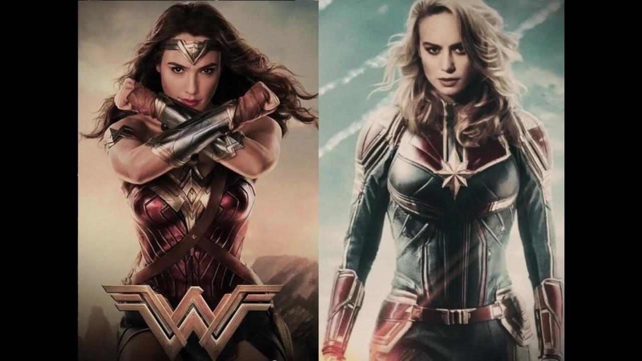 Captain Marvel vs Wonder Woman