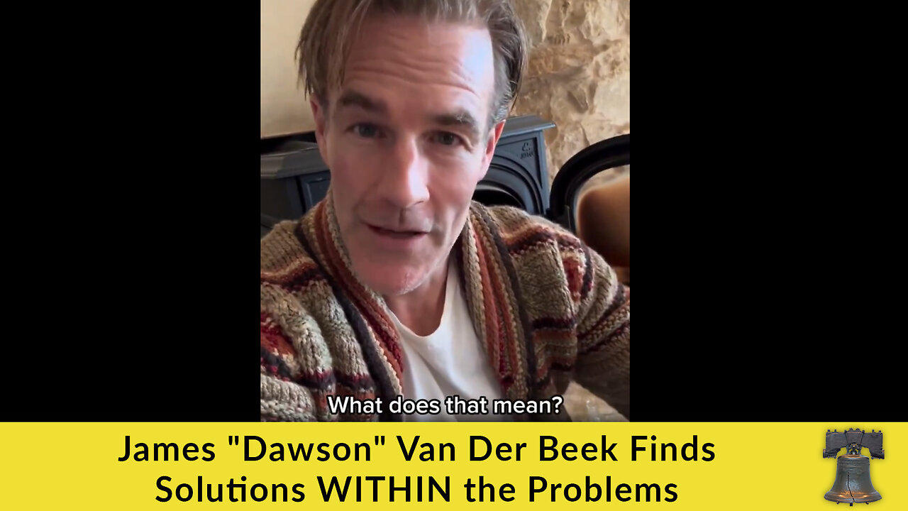 James "Dawson" Van Der Beek Finds Solutions WITHIN the Problems