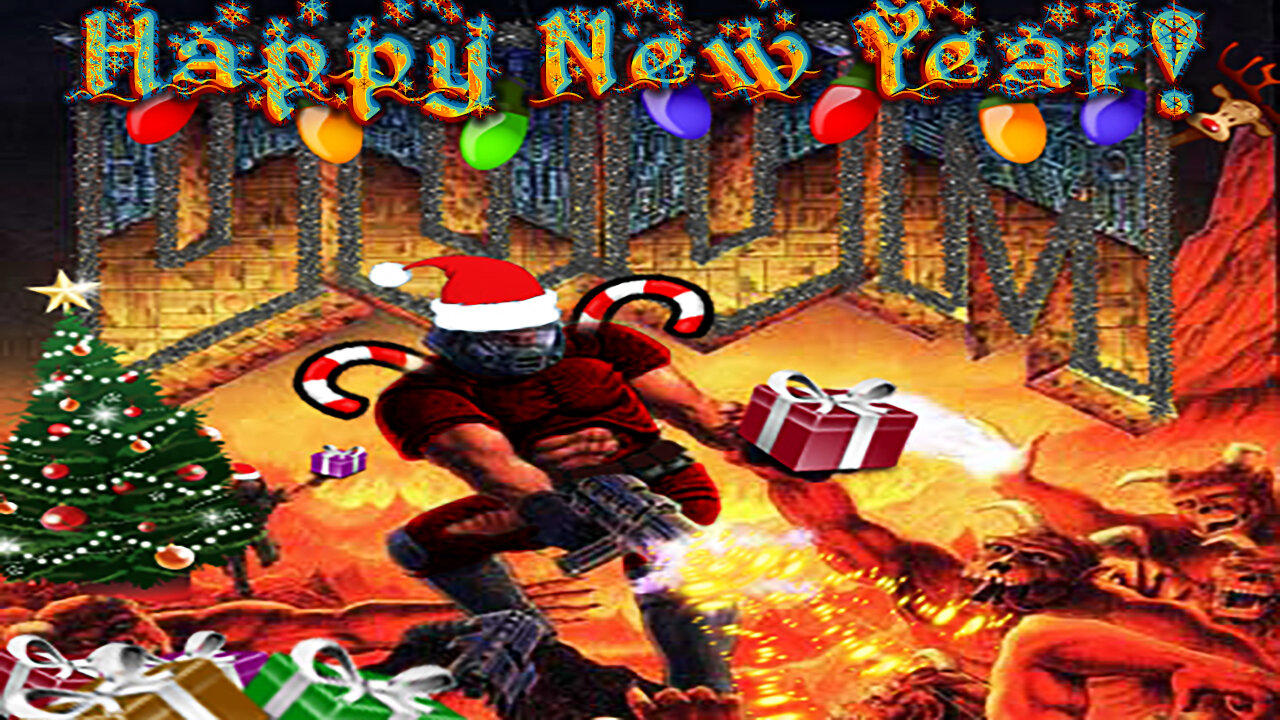 🎇 🎉Happy New Year 2024! 🎉🎇 Slaying Holiday Demons || Doom 2 || Maps of Chaos