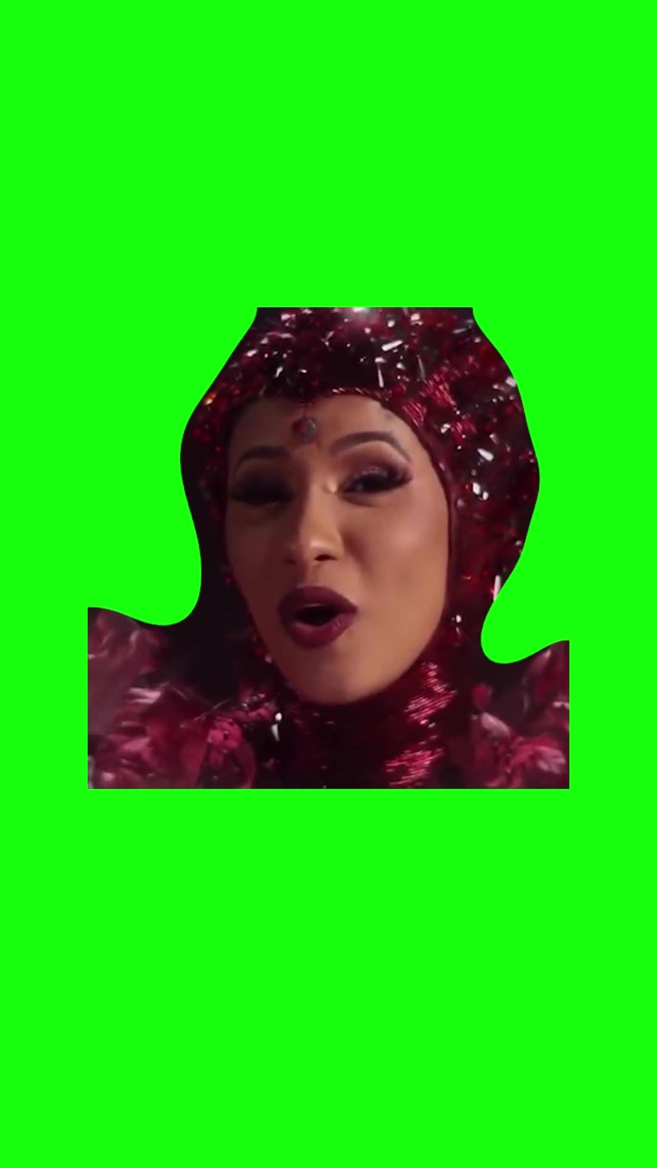 Ladies and Gentlemen It Was Lovely to Have You This Year  | Cardi B | Green Screen