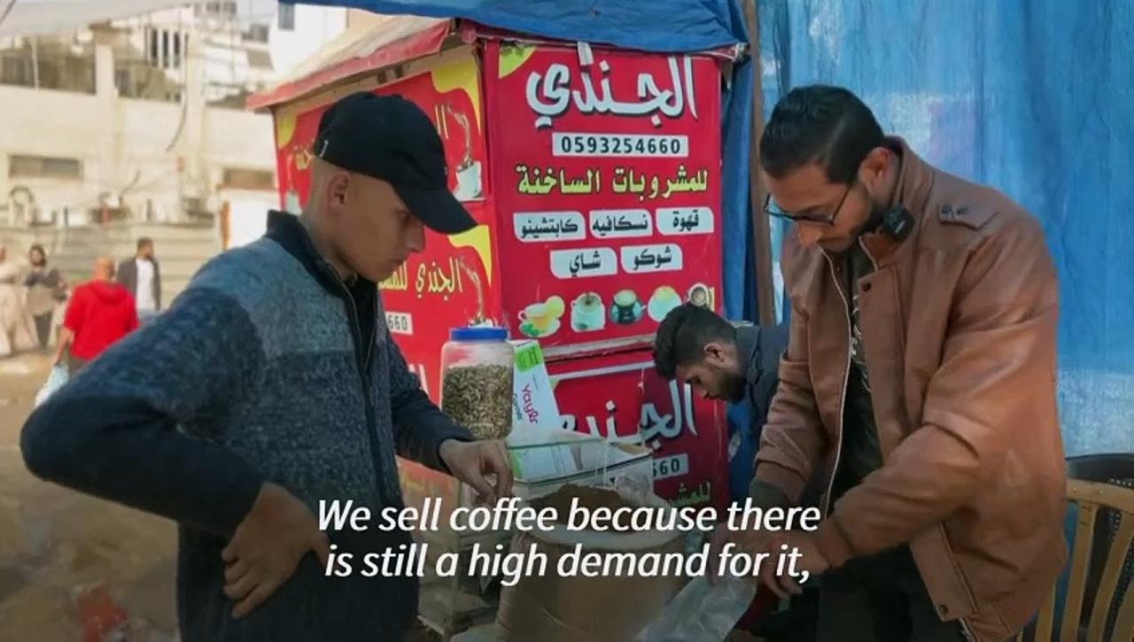 Coffee prices soar amid high demand in war-torn Gaza