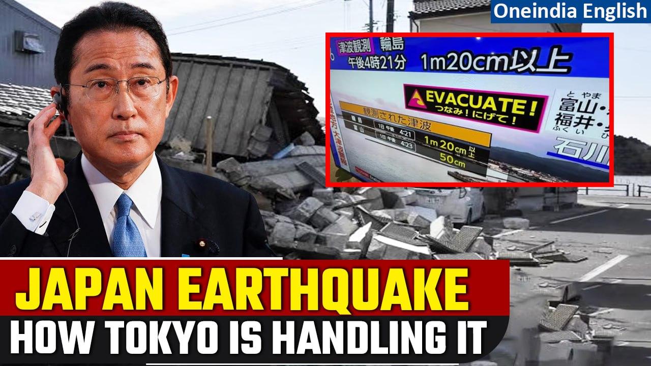 Japan Earthquake news | PM Kishida Urges Citizens to Stay Calm| Rescue Underway | Oneindia News